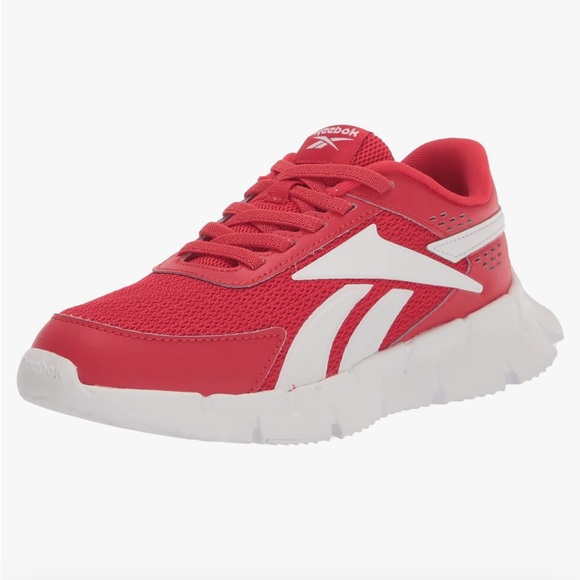 Reebok Boy's Zig Dynamica 2.0 Sneaker, Vector Red/White, 2 Little Kid - Picture 7 of 8
